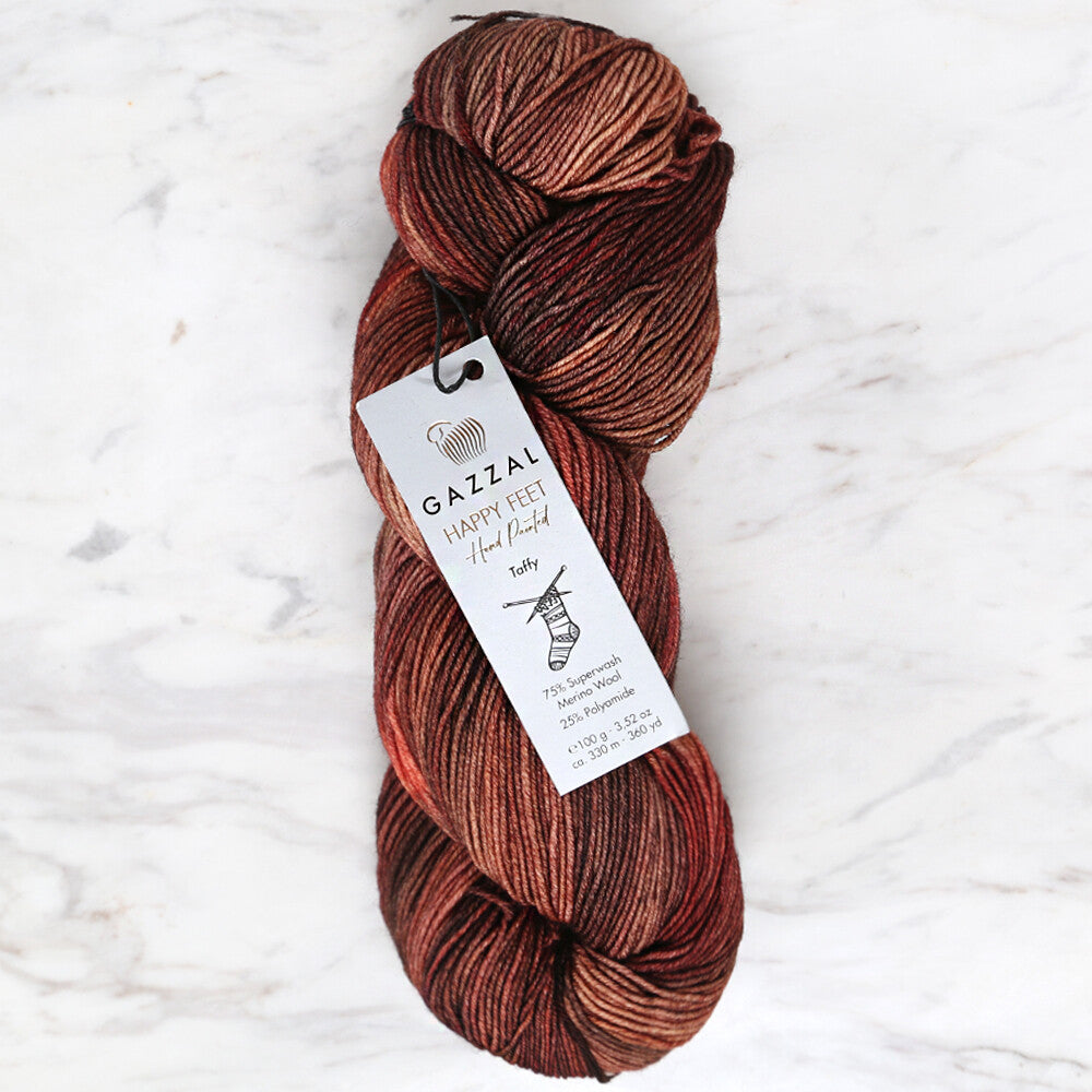 Gazzal Happy Feet Ebruli Çorap El Örgü İpi - 3264